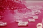 Preview: Gulf "Die Rennen der PS-Giganten" Motorracing Advertisingmap 1969 with original Reversalfilms (0781)